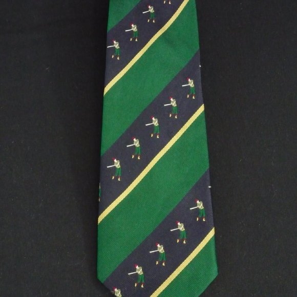 Lot of 6 Tommy Ties 3 Golf Theme Classic Silk - Picture 11 of 15